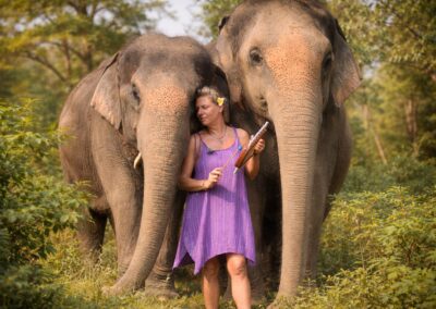 Emotion Planet voyage thailande refuge éléphants sonothérapie