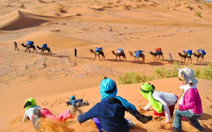 Emotion Planet Maroc Atlas Désert voyage scolaire solidaire humanitaire